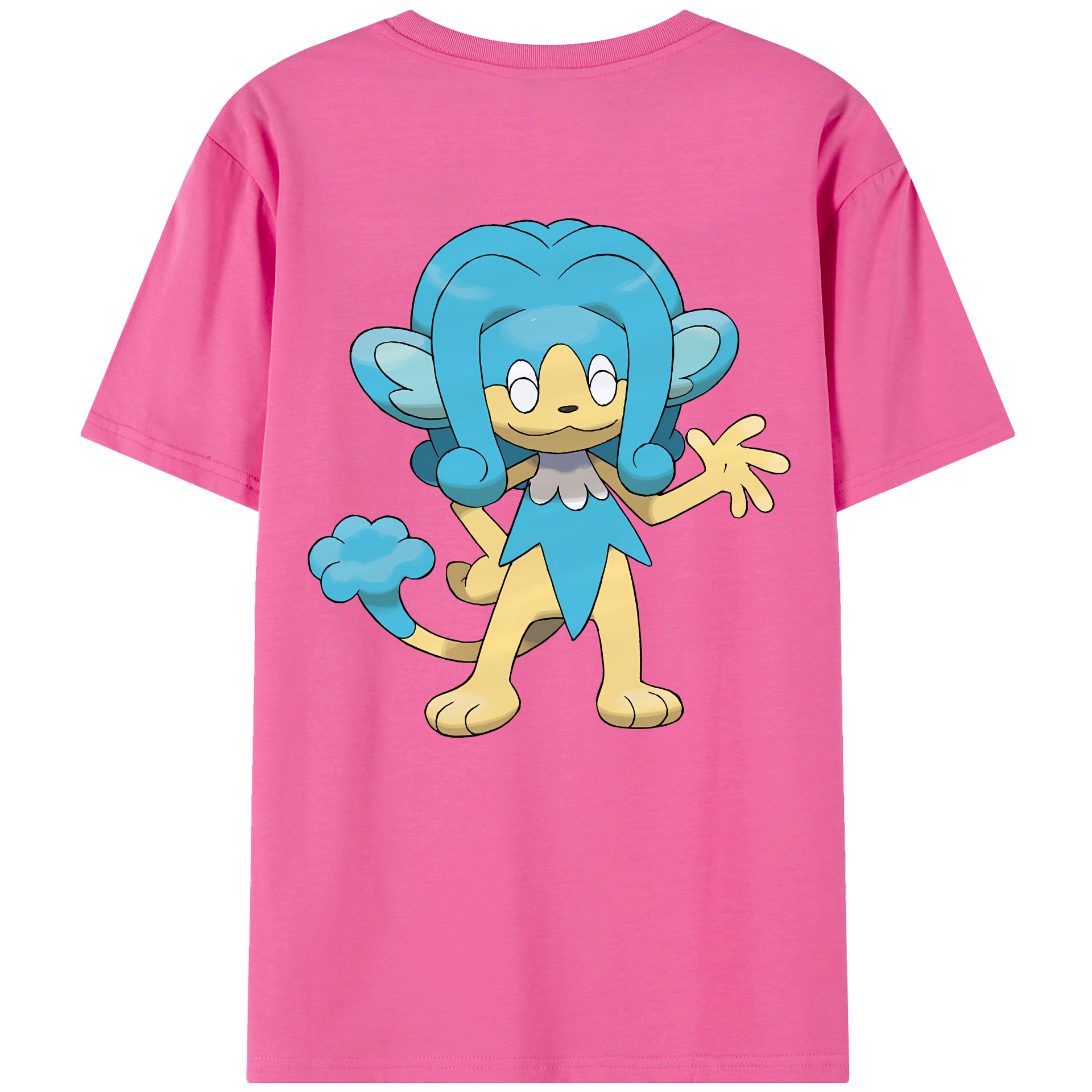 （画像用） ポケットモンスター Pokémon レディース半袖Tシャツ(バックプリント)